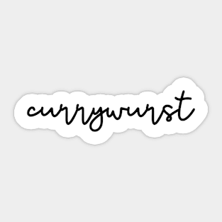 currywurst Sticker